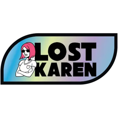 lost karen cannabis infused beverages Logo